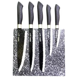 Knife Set 5 Piece With Magnetic Stand