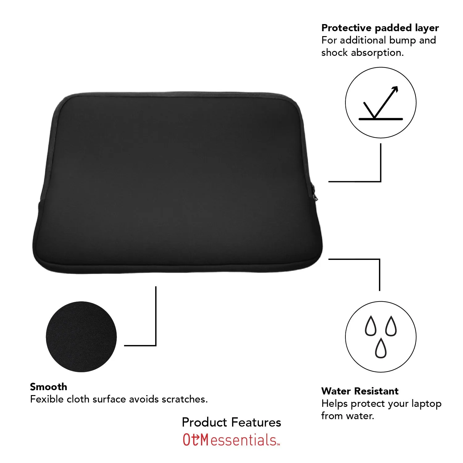 Laptop Sleeve, Neoprene, Brigham Young University