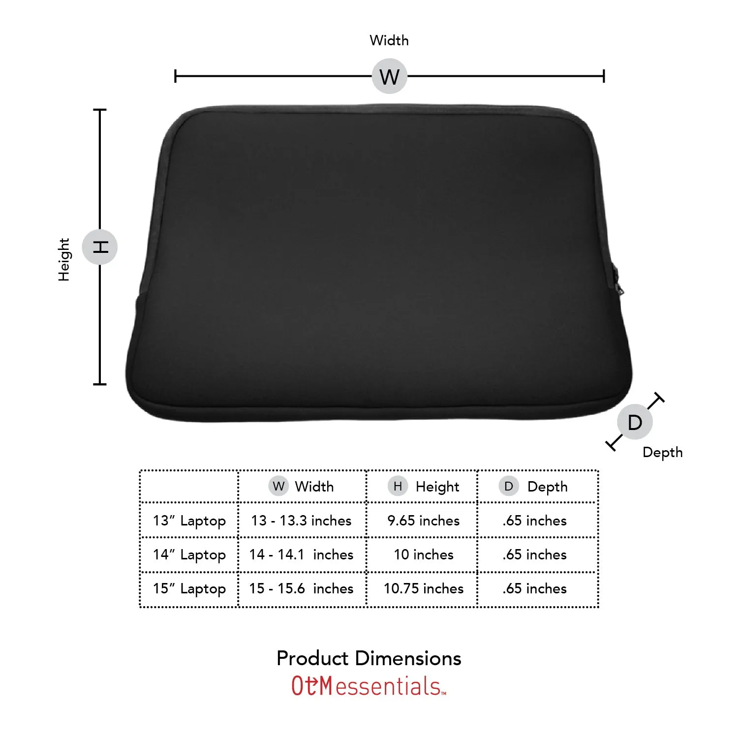 Laptop Sleeve, Neoprene, University of Nevada