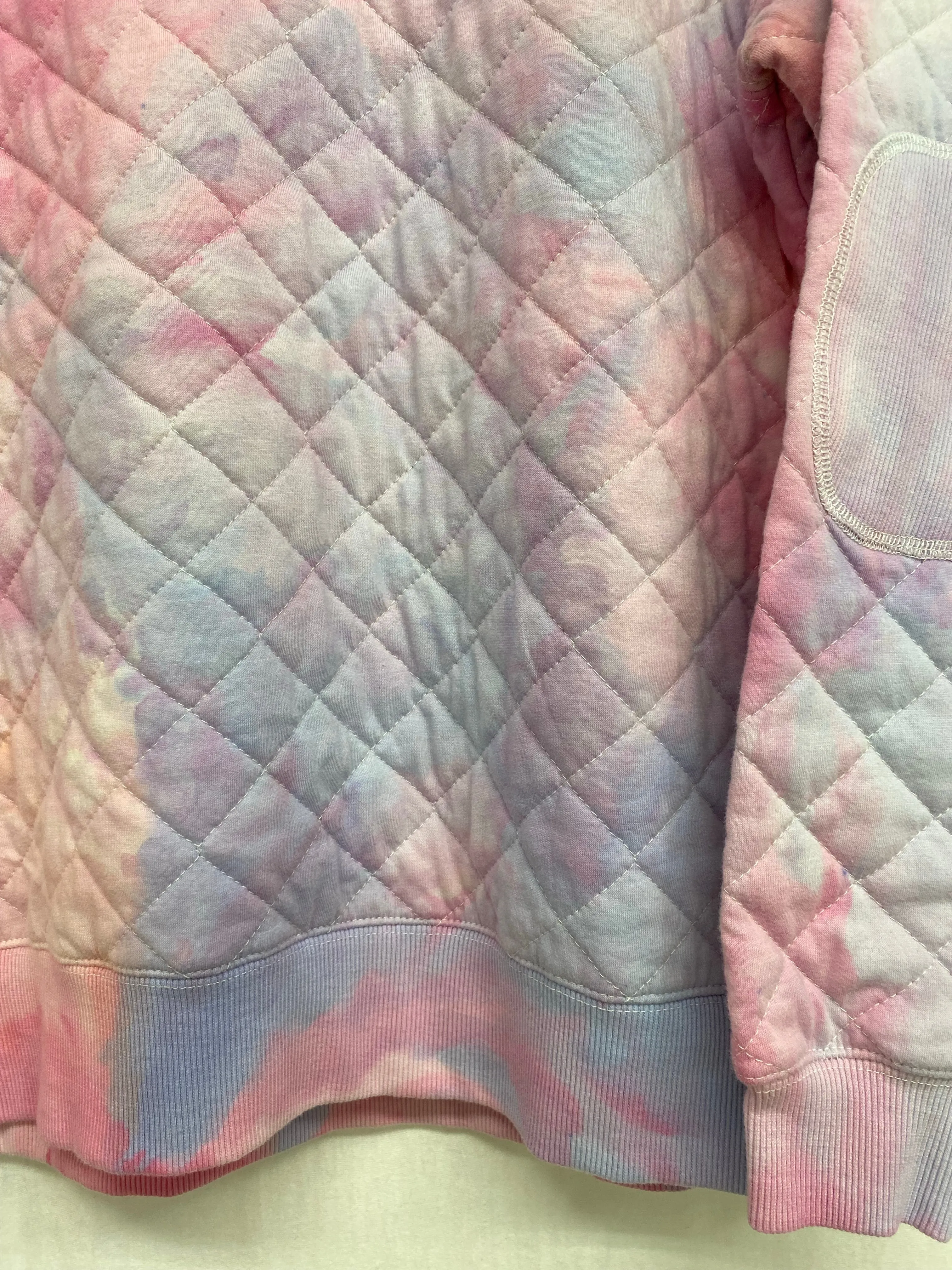 LARGE Quilted Pullover