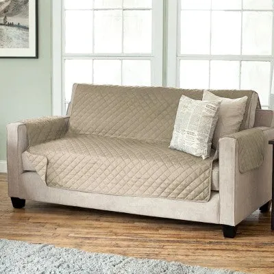 Lauren Taylor - Diamond Quilted Sofa Slipcover