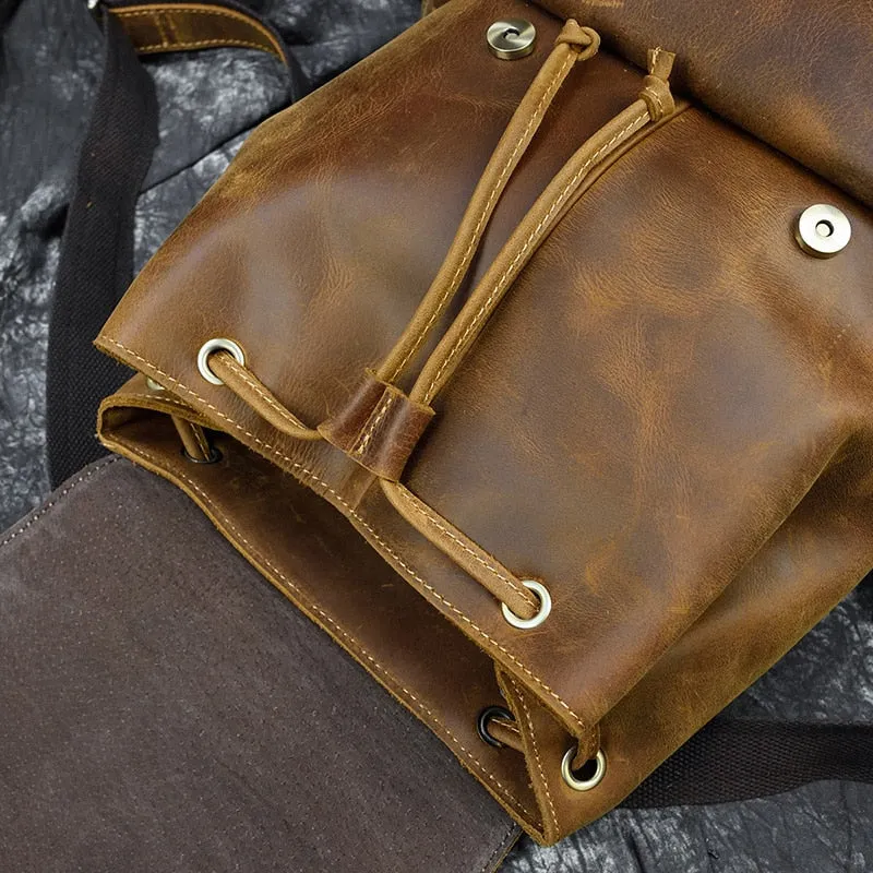 Leather Vintage Backpack