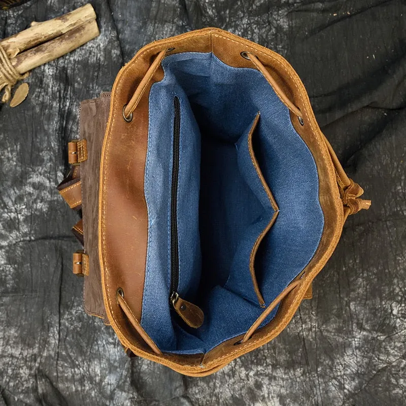 Leather Vintage Backpack