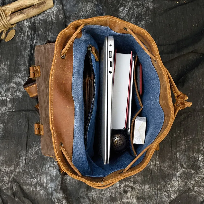 Leather Vintage Backpack