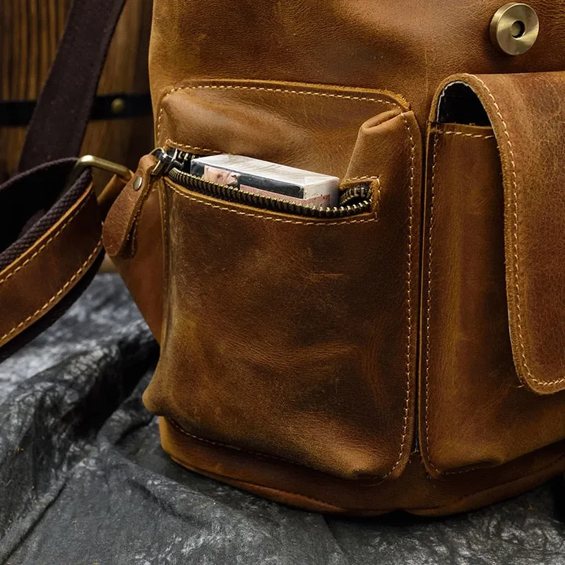 Leather Vintage Backpack
