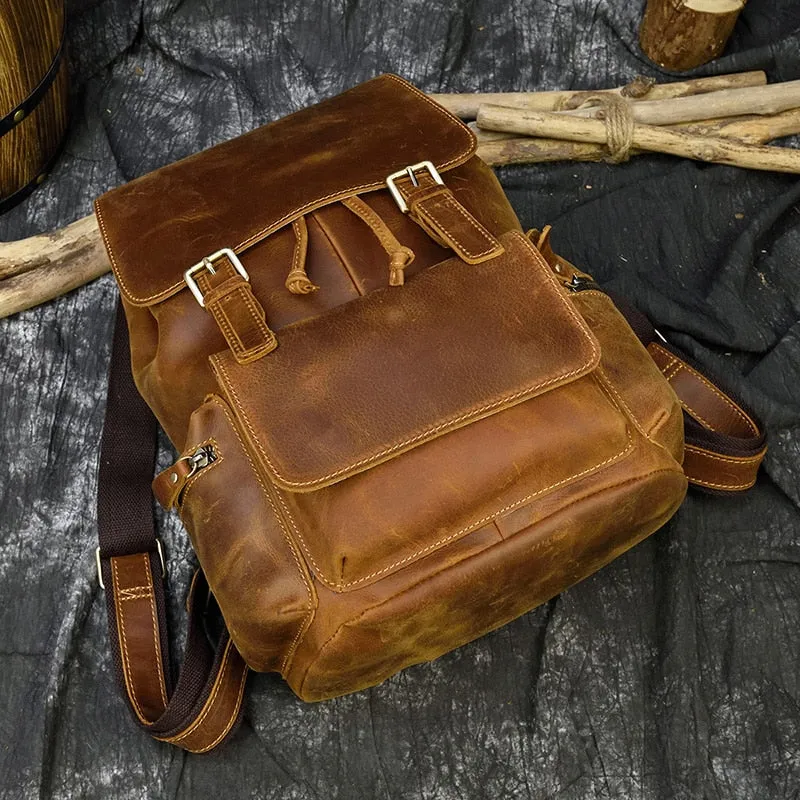 Leather Vintage Backpack