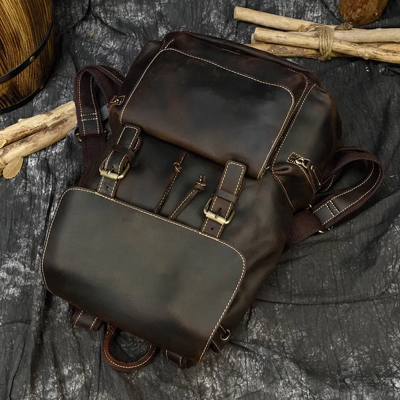 Leather Vintage Backpack