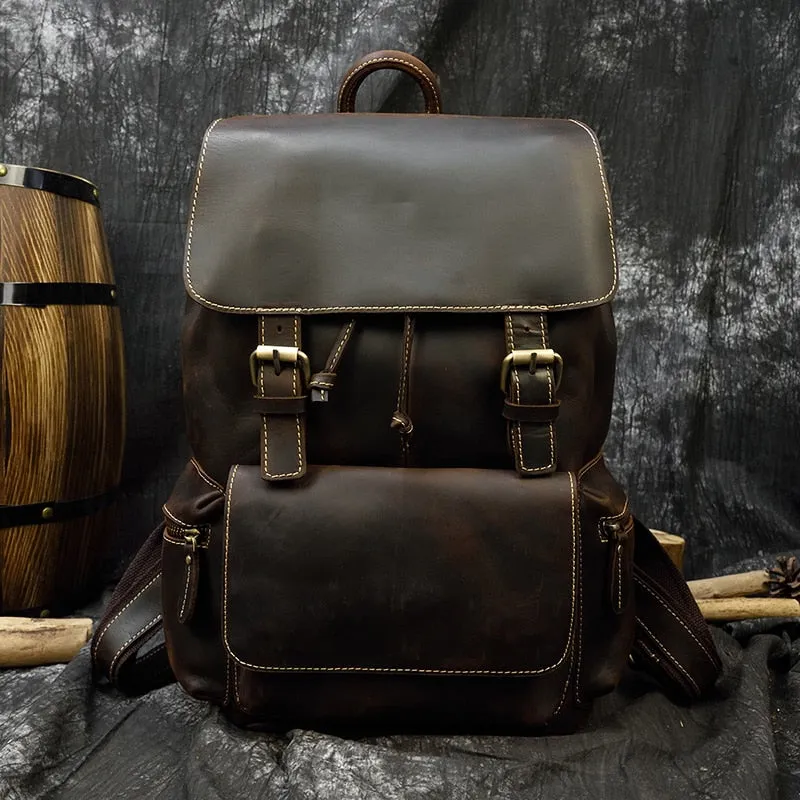 Leather Vintage Backpack