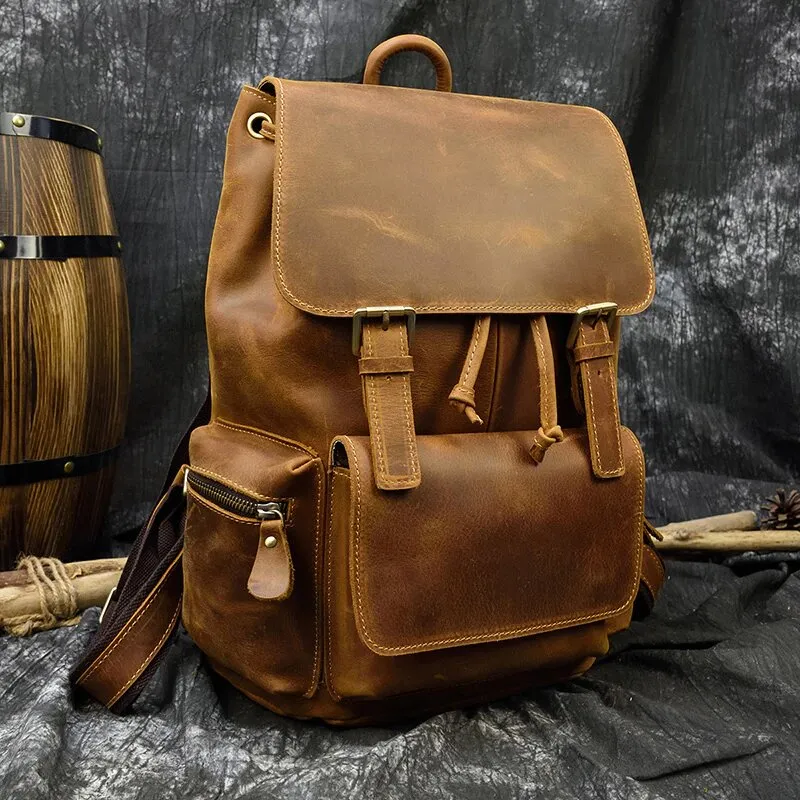 Leather Vintage Backpack