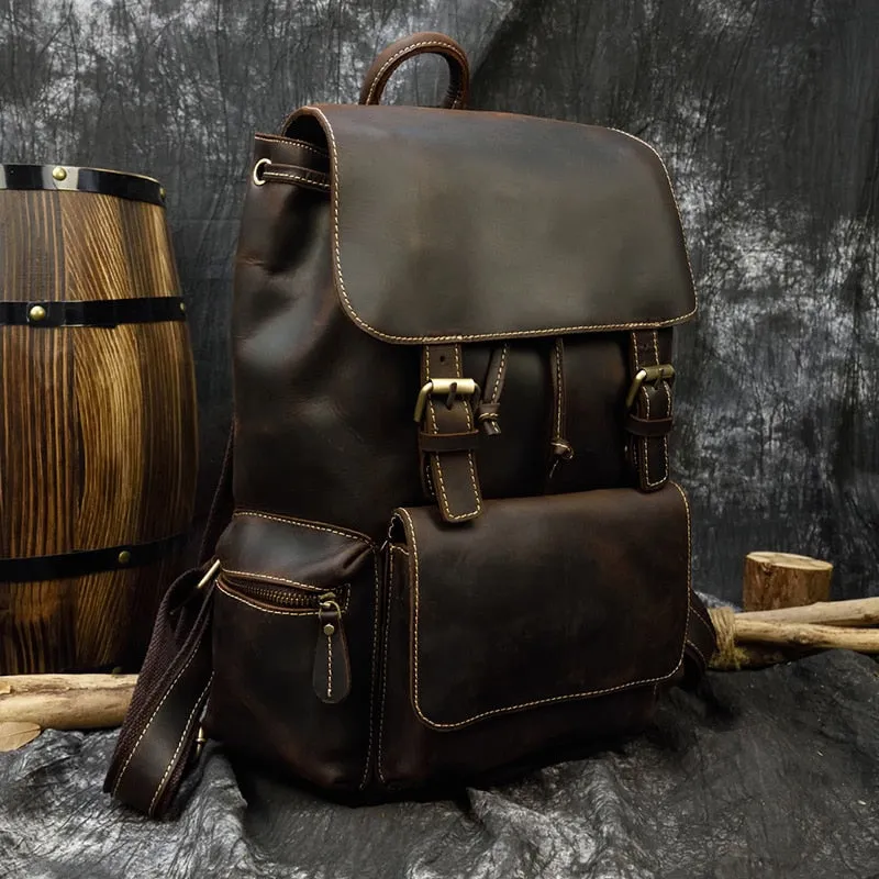 Leather Vintage Backpack
