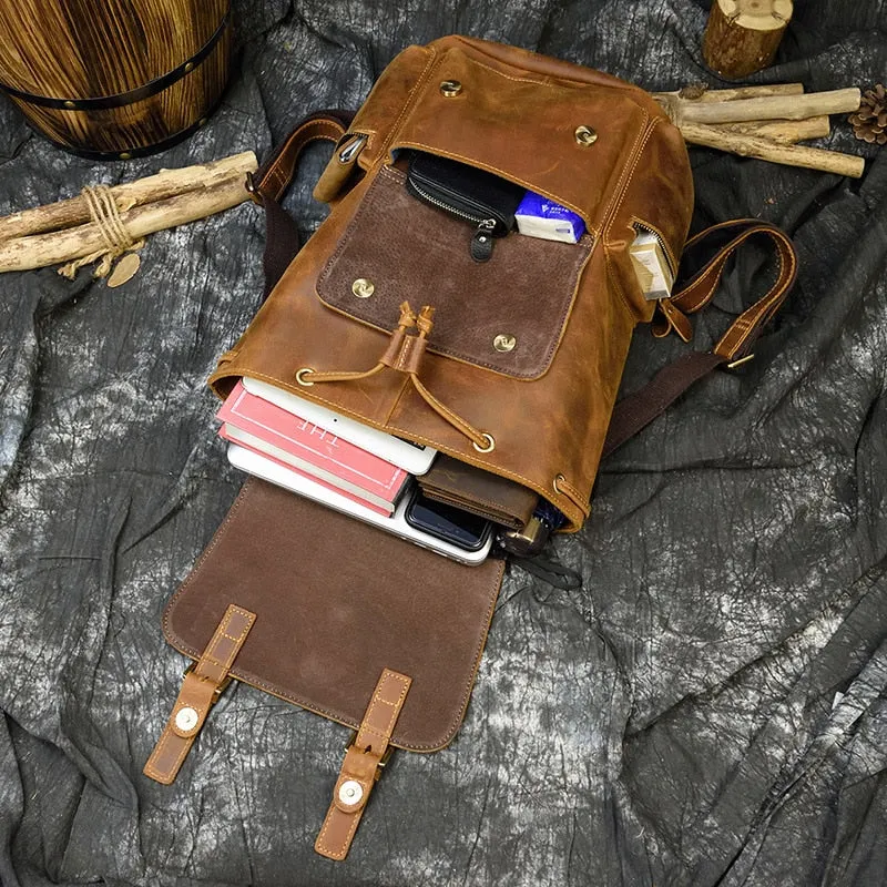 Leather Vintage Backpack