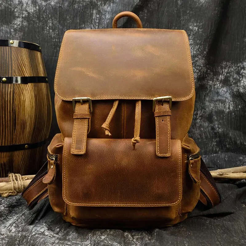 Leather Vintage Backpack