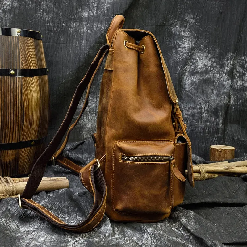Leather Vintage Backpack