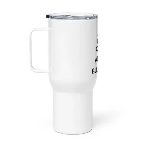 LIBR Keep Calm Travel mug with a handle
