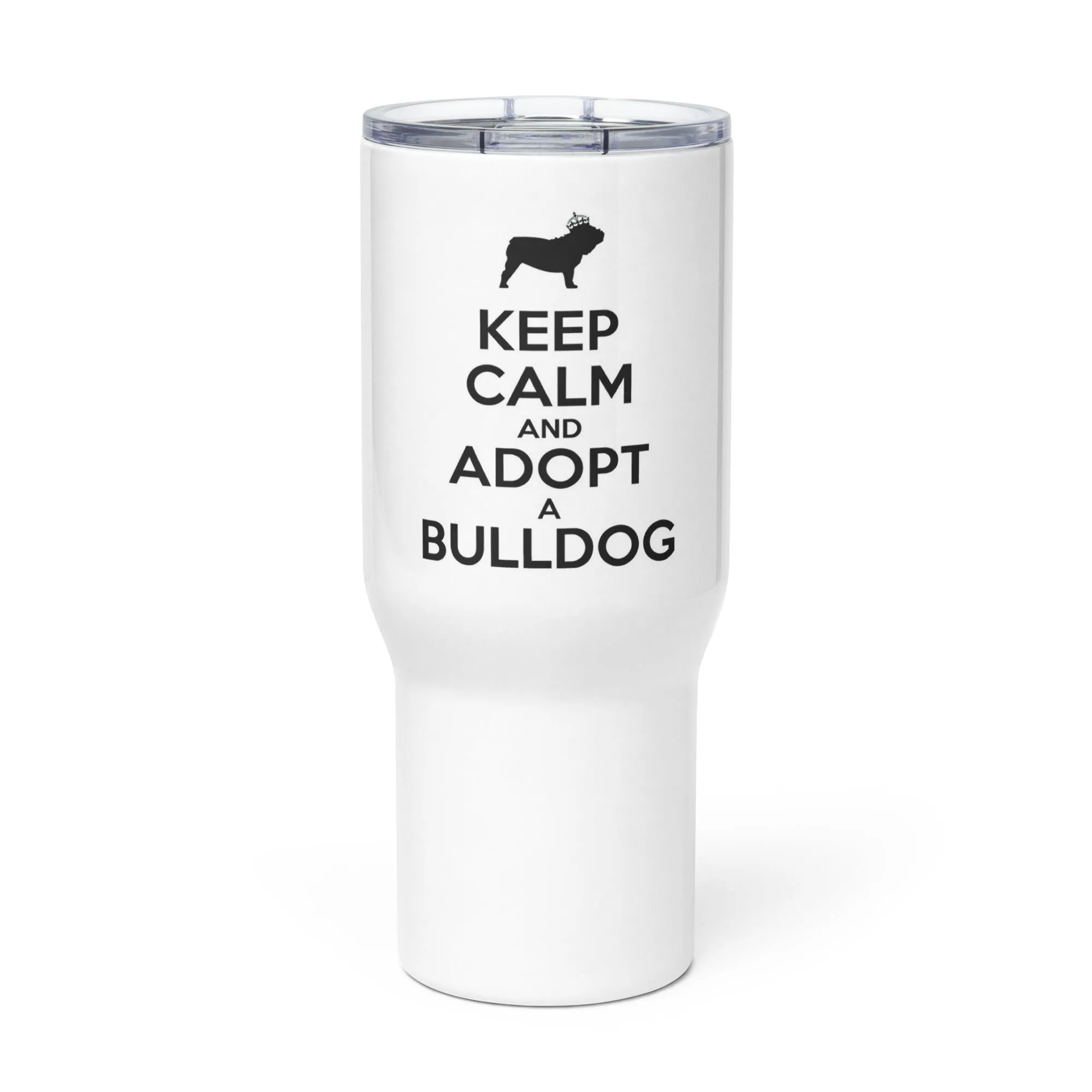 LIBR Keep Calm Travel mug with a handle