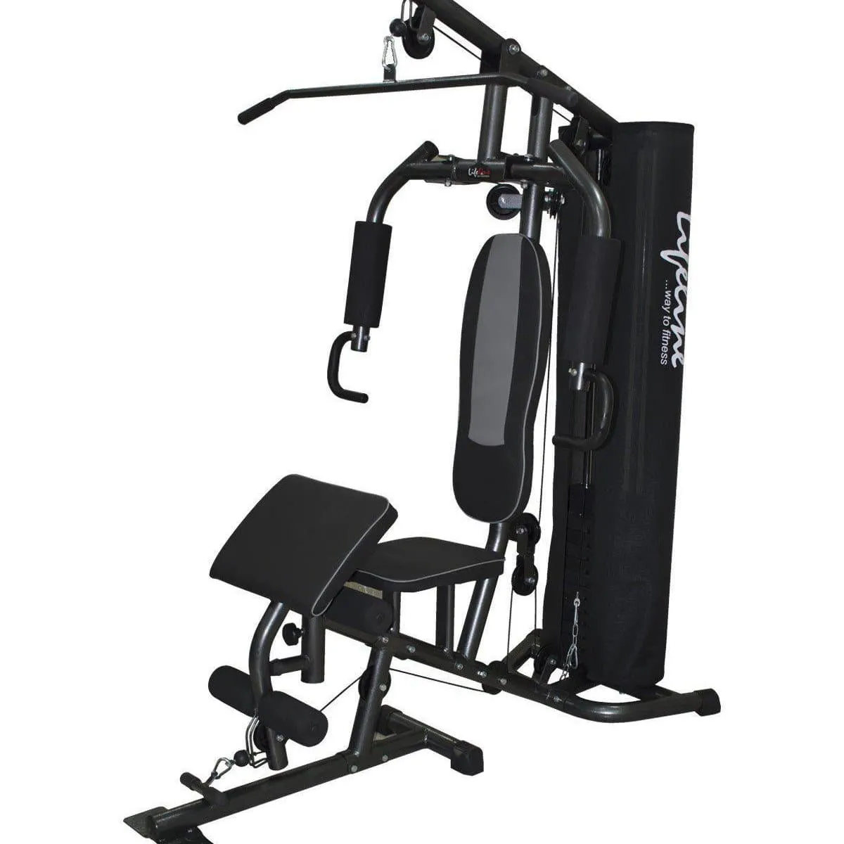 Lifeline Home Gym 005 Deluxe Bundles with Weider Gold whey Protein 908 GMS (Vanilla Fresh) and Weider Premium BCAA Powder 500GMs (Sunny Orange)||Available on EMI