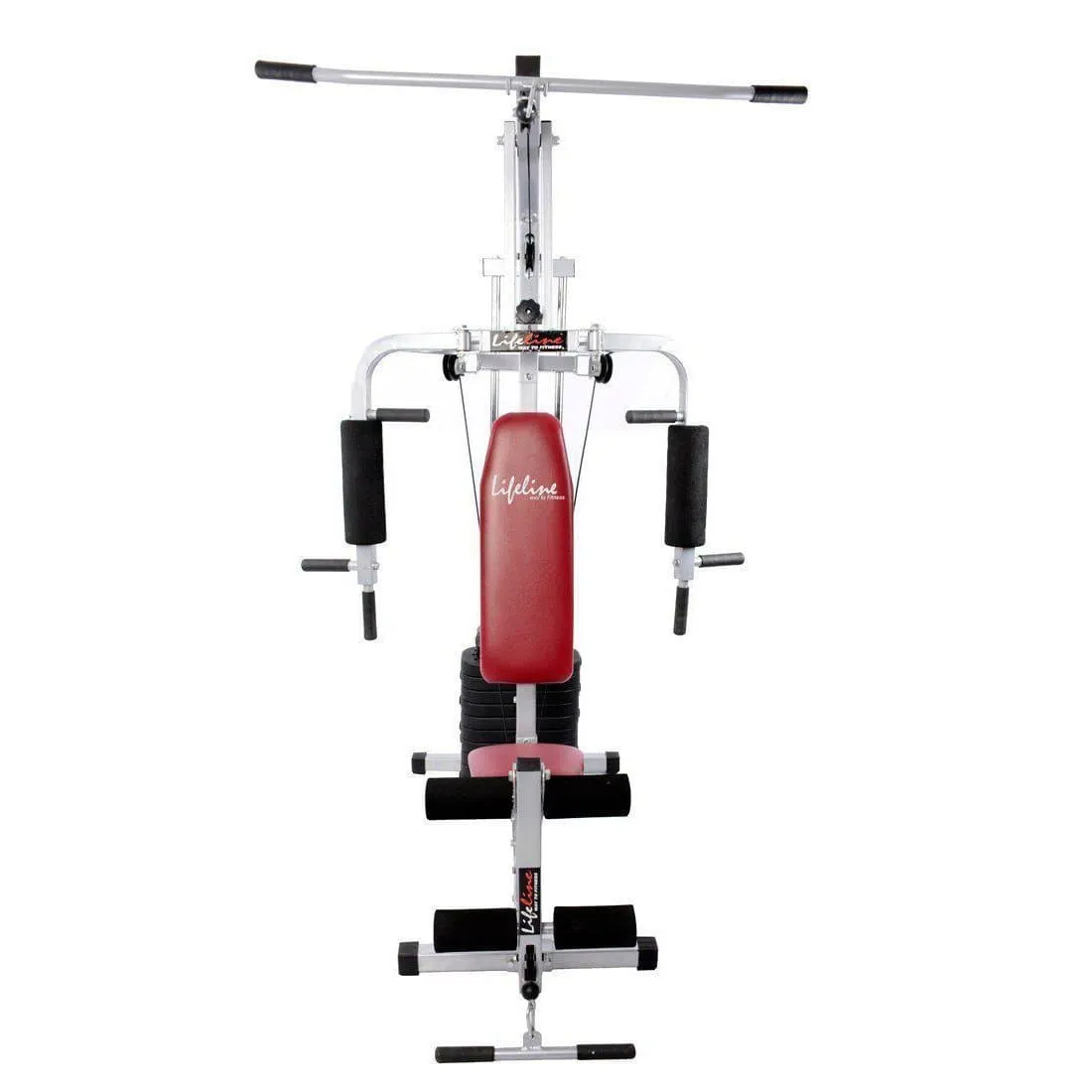 Lifeline Home Gym Equipment 002 Bonus with Weider Gold whey Protein 908 GMS (Vanilla Fresh) and Weider Premium BCAA Powder 500GMs (Sunny Orange) || Available on EMI