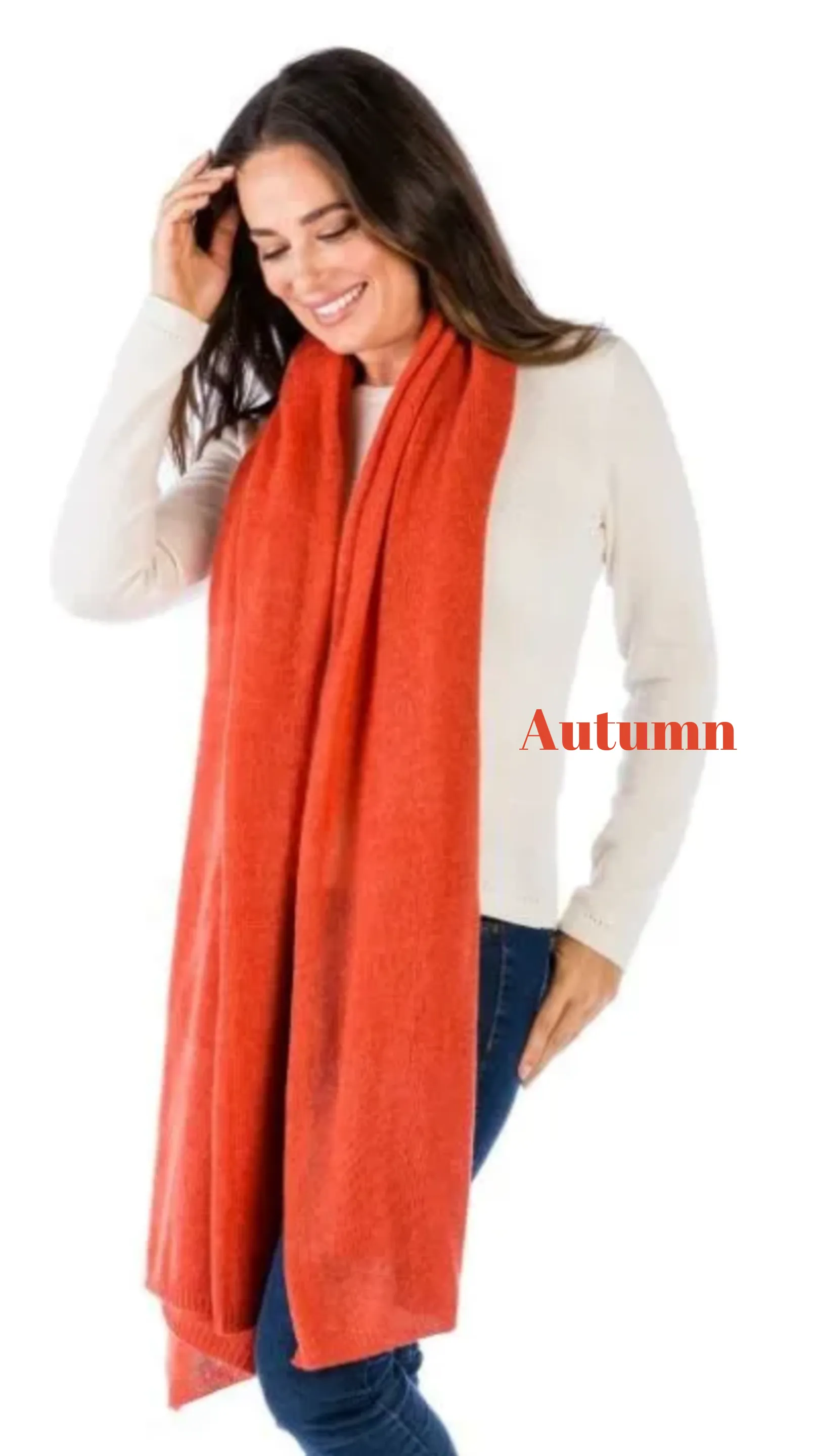 Lightweight 100% Cashmere Travel Wrap