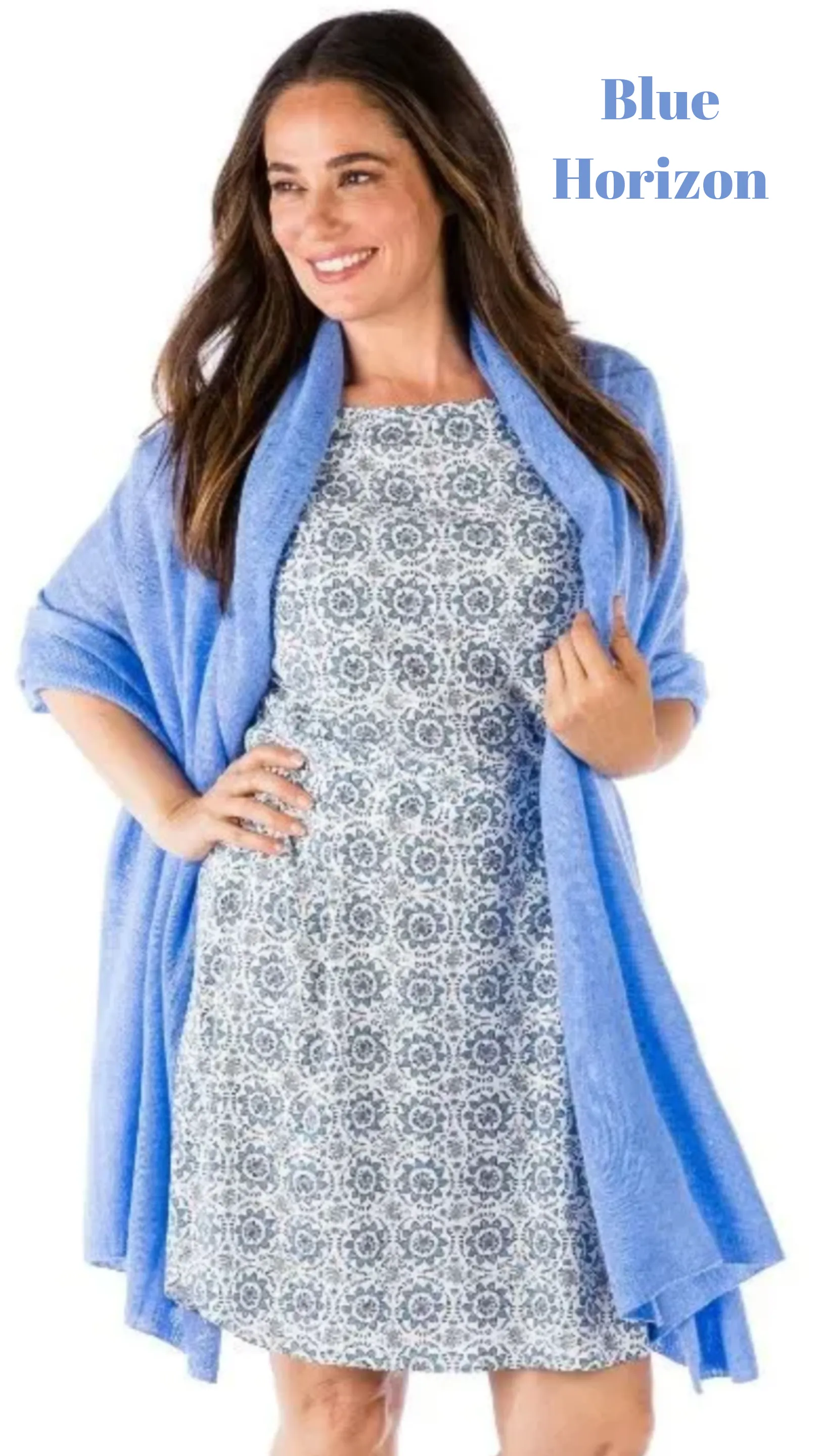 Lightweight 100% Cashmere Travel Wrap