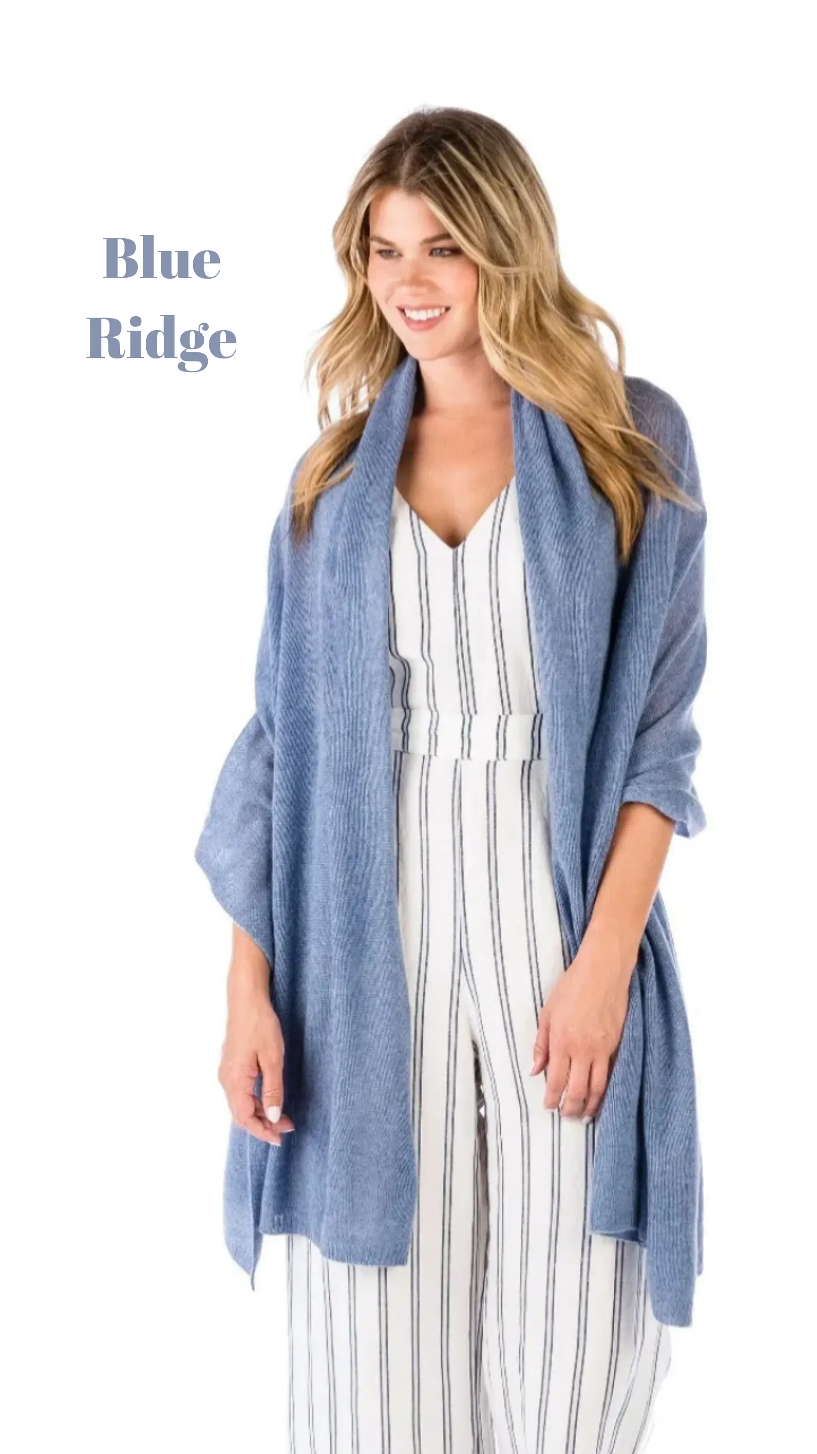 Lightweight 100% Cashmere Travel Wrap