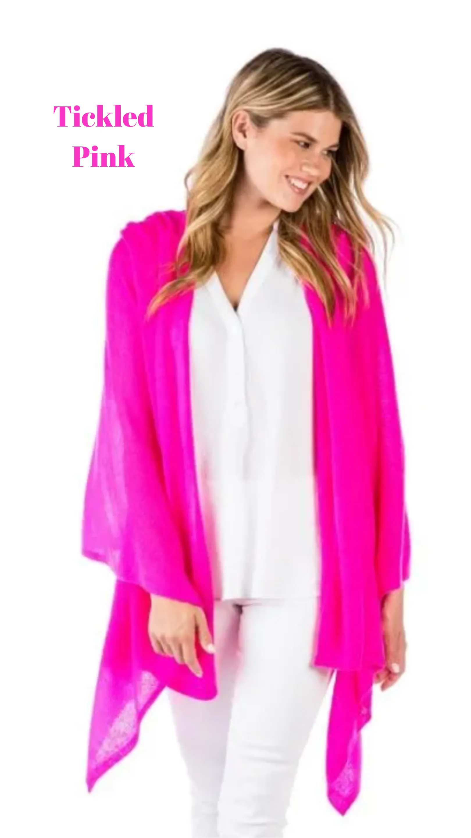 Lightweight 100% Cashmere Travel Wrap