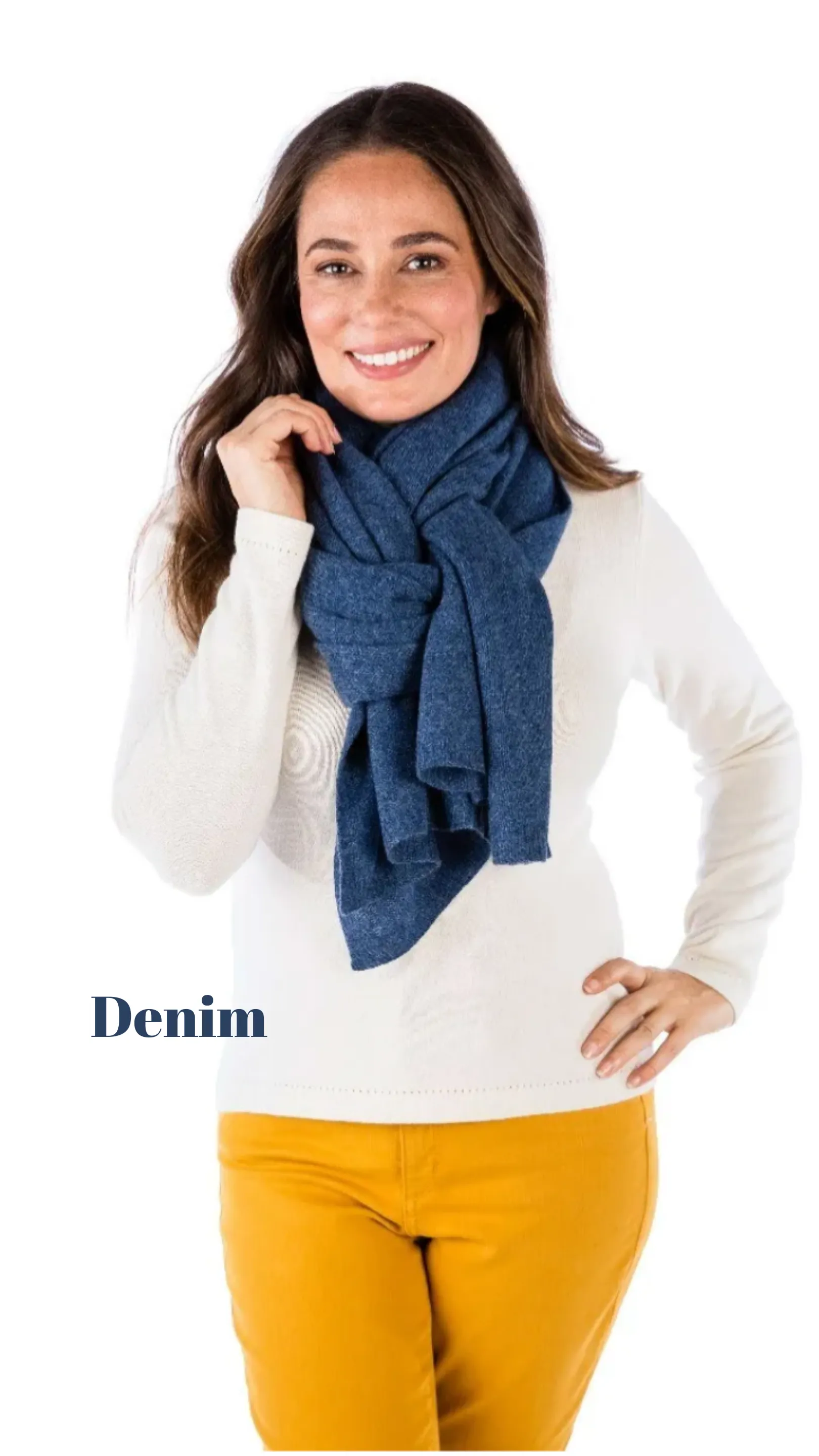 Lightweight 100% Cashmere Travel Wrap