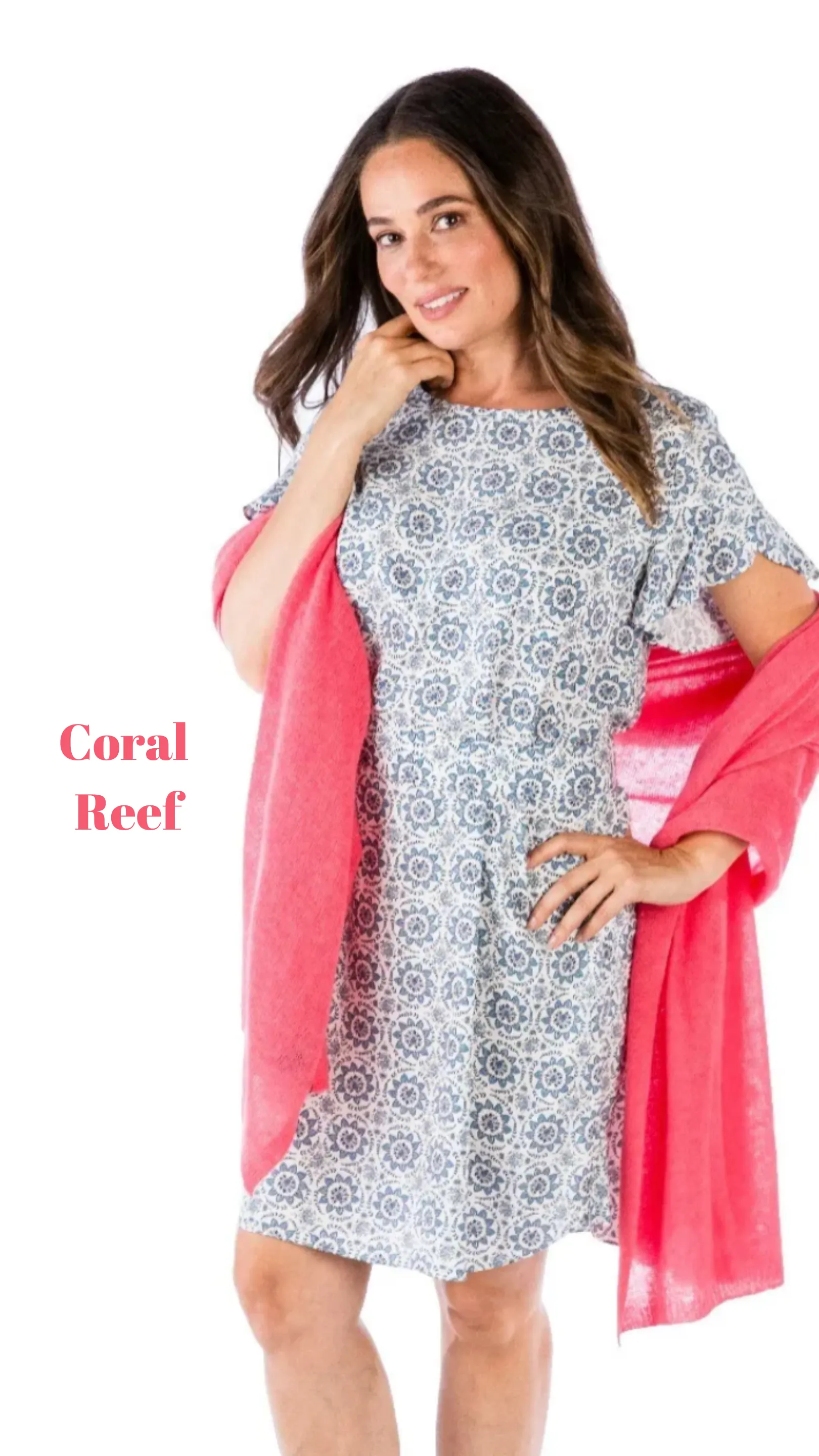 Lightweight 100% Cashmere Travel Wrap