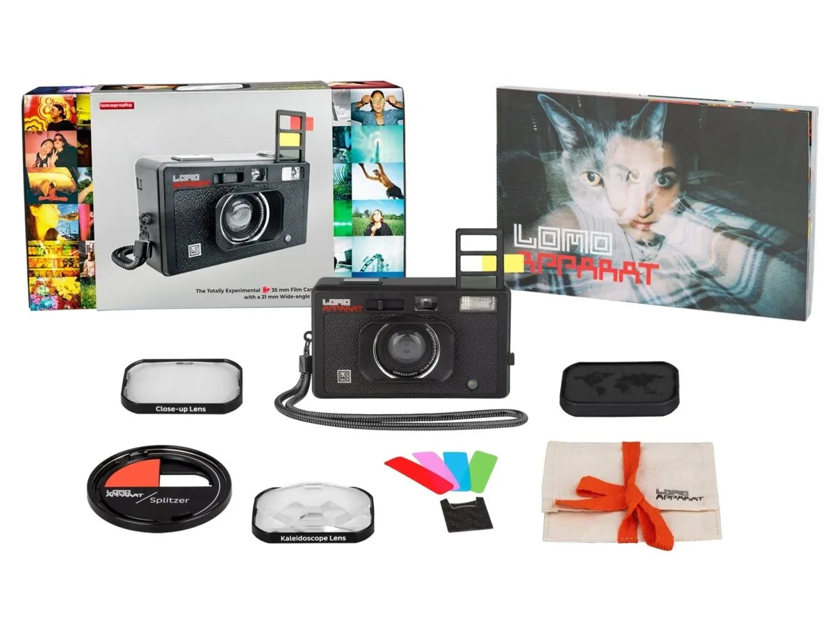 LomoApparat - 35mm Film Camera and Lens Kit - with Free UK Shipping