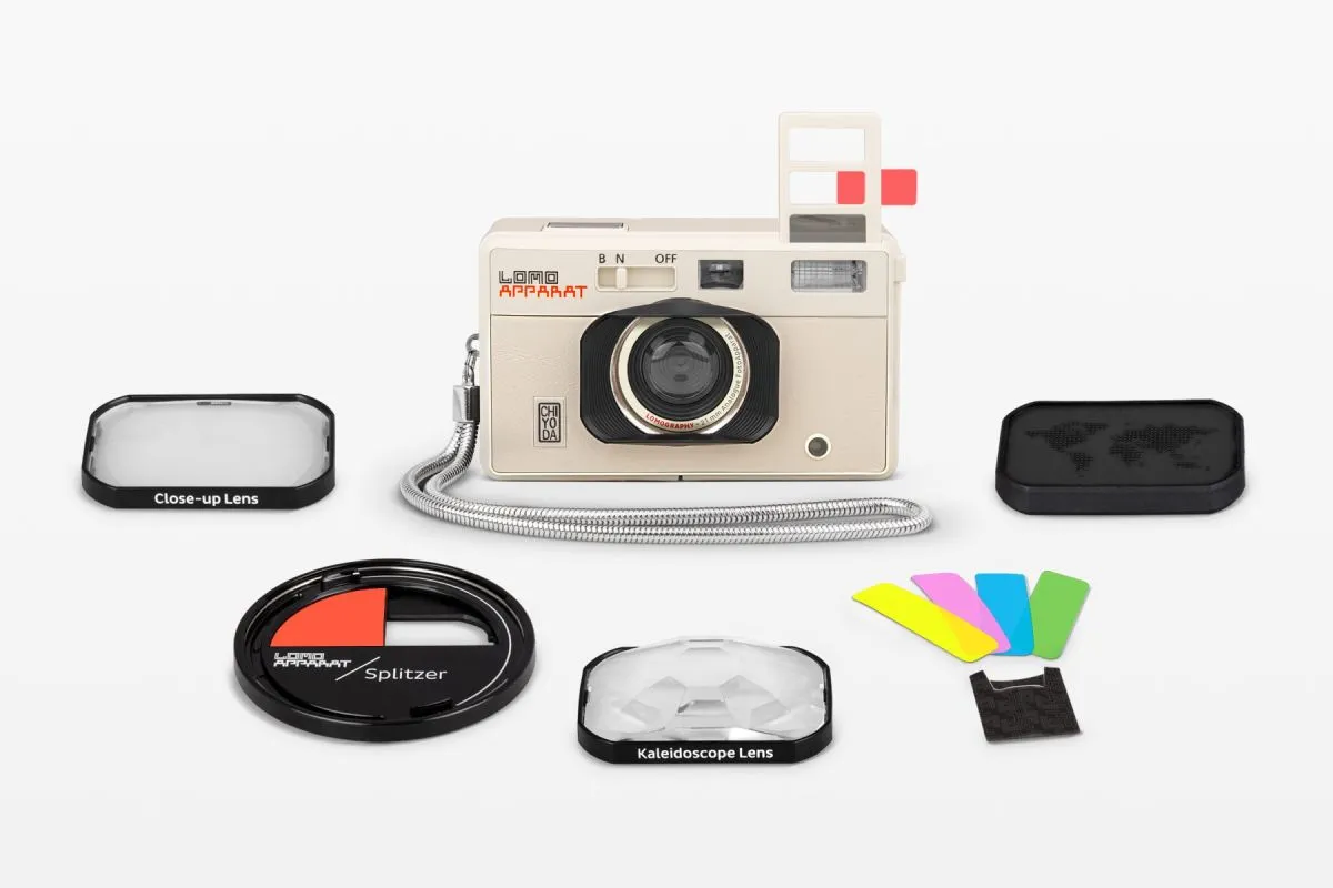 LomoApparat - 35mm Film Camera and Lens Kit - with Free UK Shipping