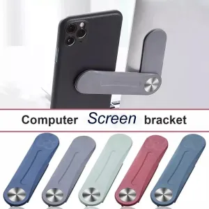 Magnetic Folding Laptop Screen Support & Adjustable Side Mount