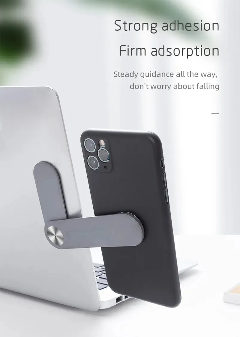 Magnetic Folding Laptop Screen Support & Adjustable Side Mount
