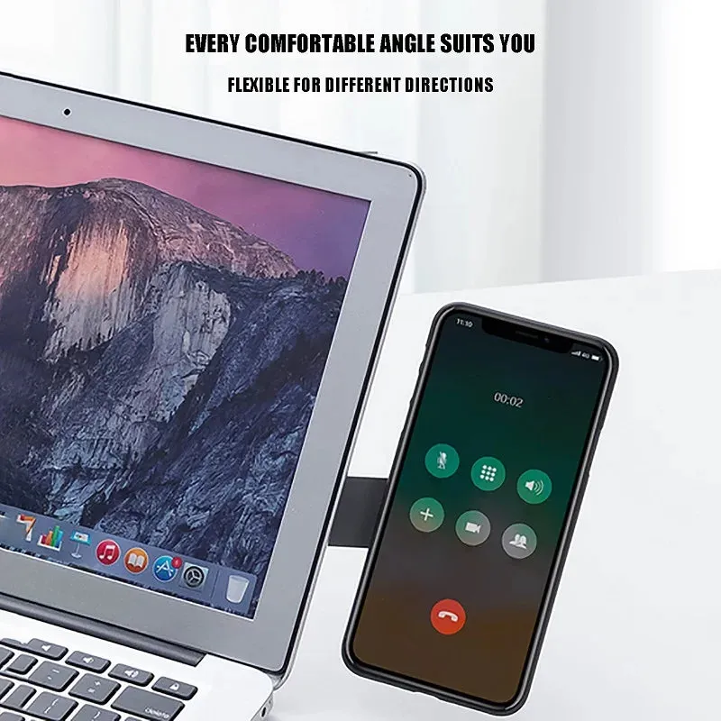 Magnetic Folding Laptop Screen Support & Adjustable Side Mount