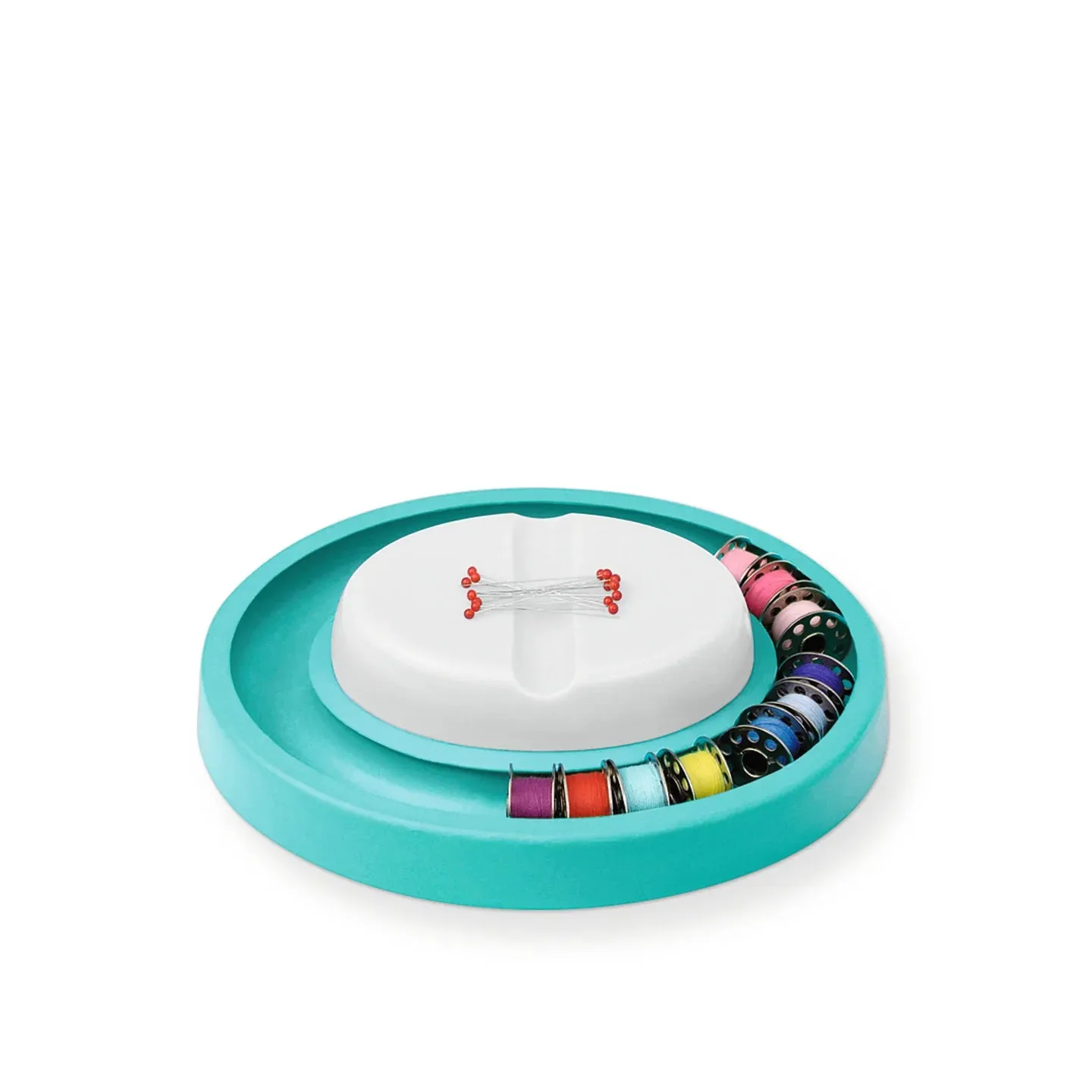 Magnetic Pin Cushion with Bobbin Ring