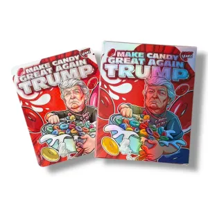 Make Candy Great Again Trump Mylar Bag with Box 3.5 Grams