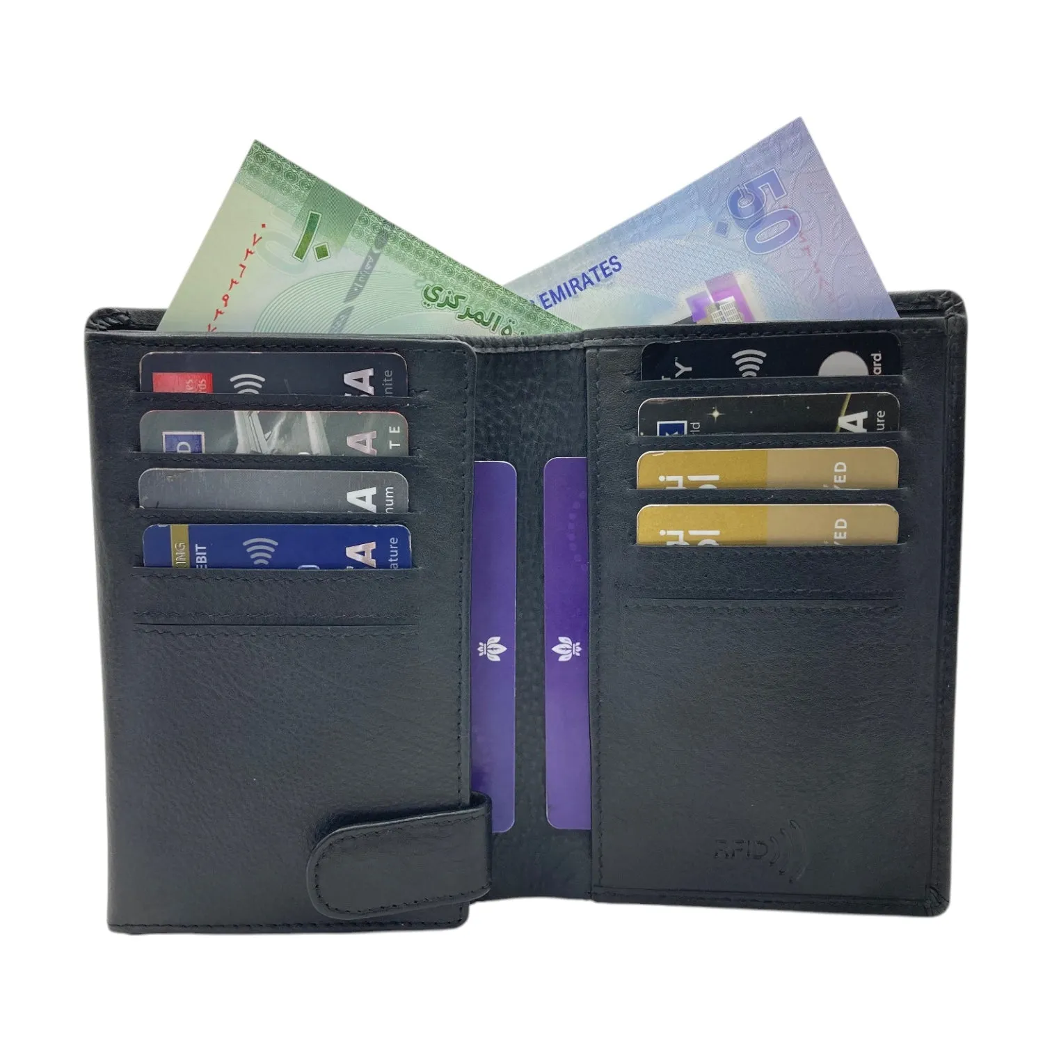 Maveric Long Wallet, Standing Wallet # RFID-618