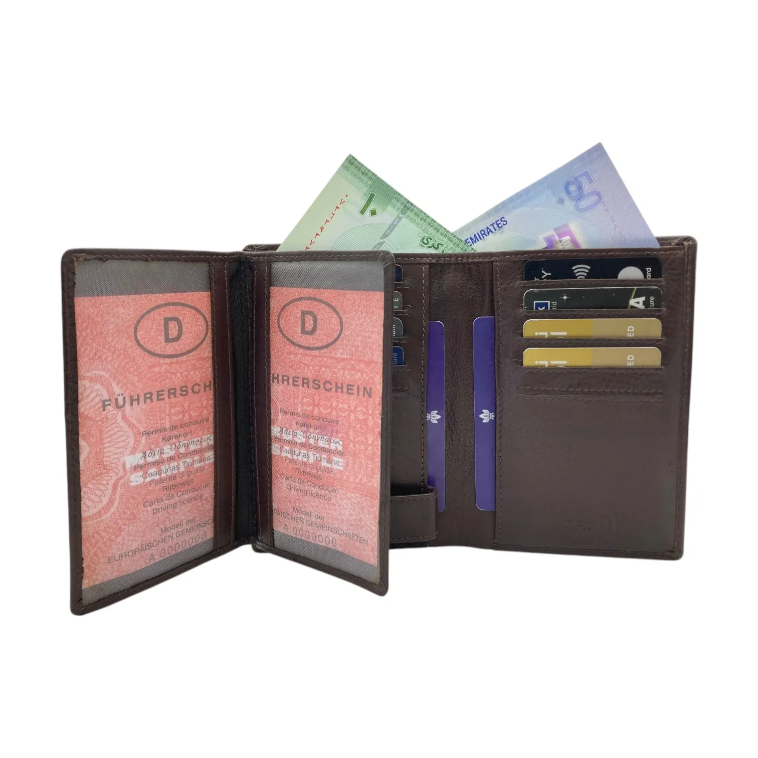 Maveric Long Wallet, Standing Wallet # RFID-618