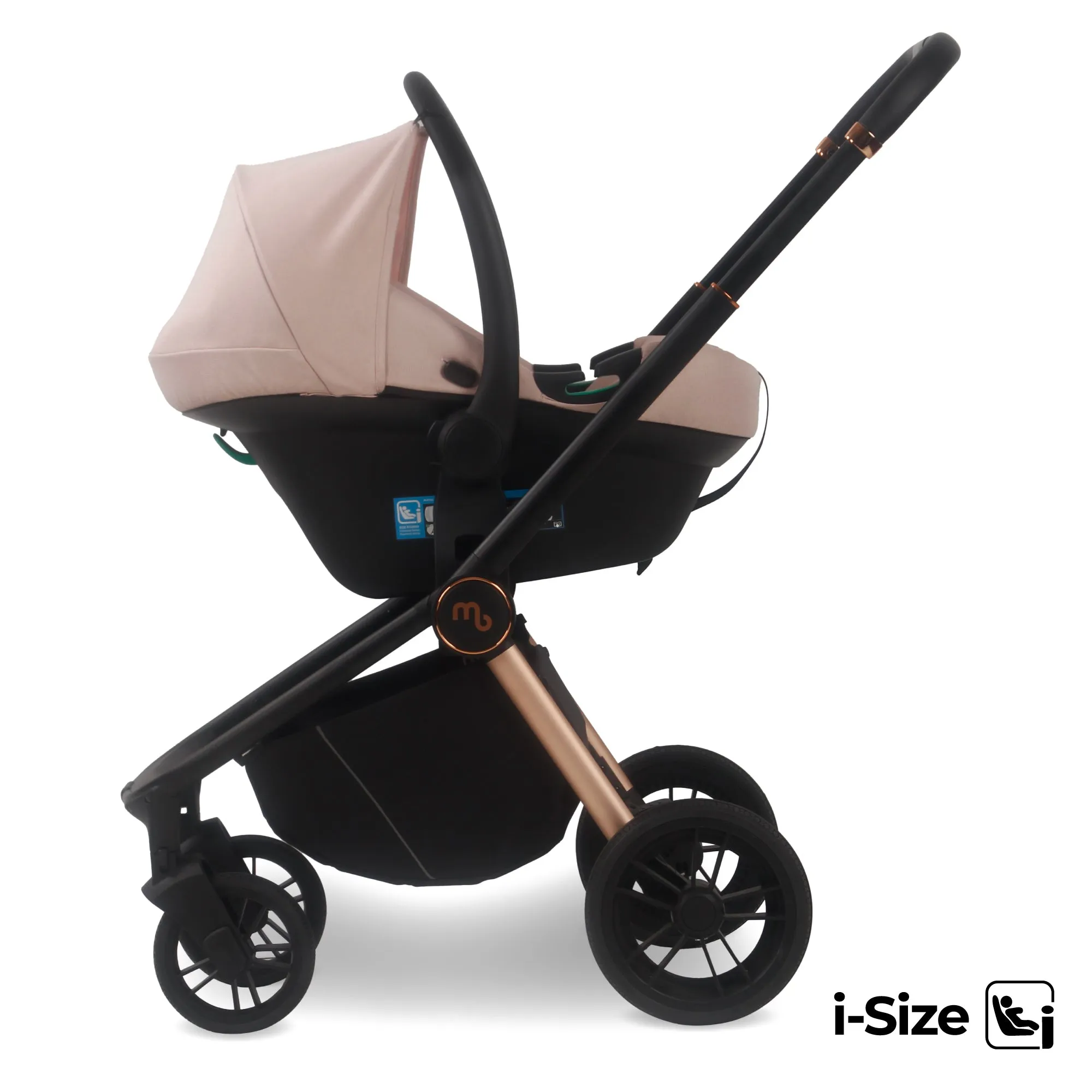 MB450 2-in-1 Pushchair & Carrycot - Pastel Pink