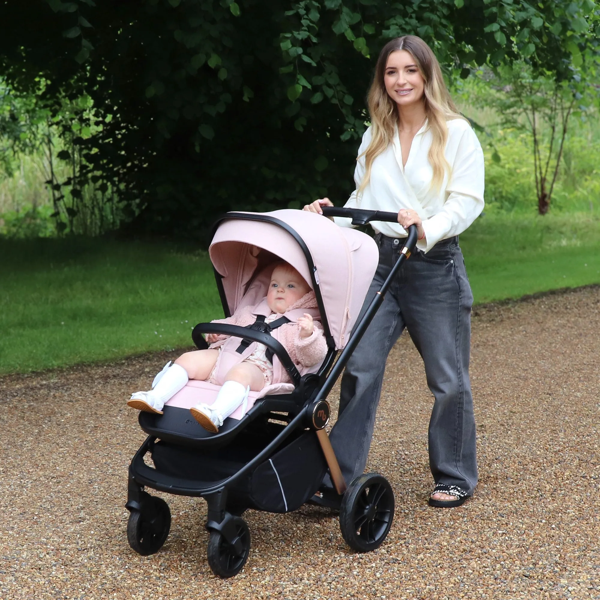 MB450 2-in-1 Pushchair & Carrycot - Pastel Pink
