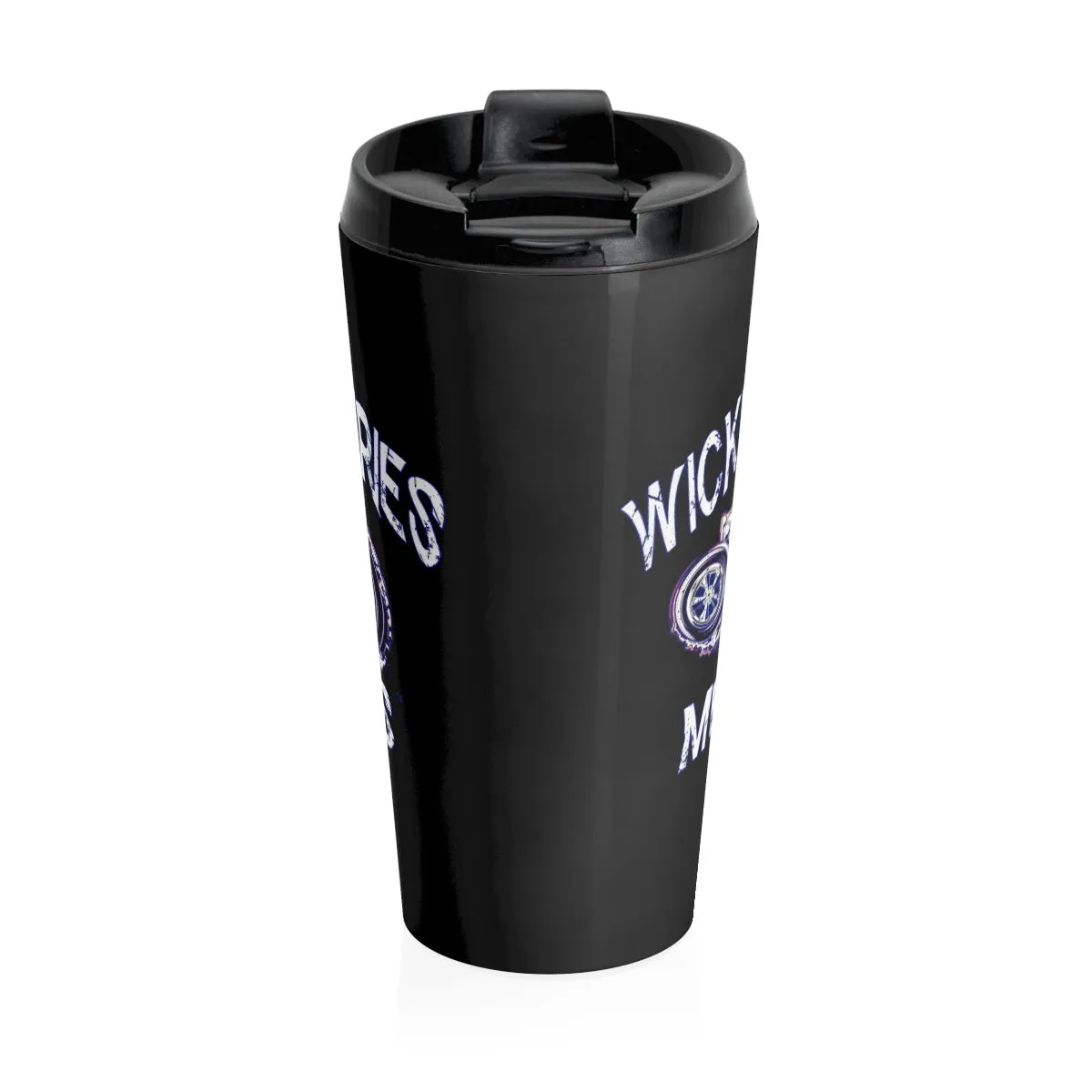 Melting Faces/Stainless Steel Travel Mug