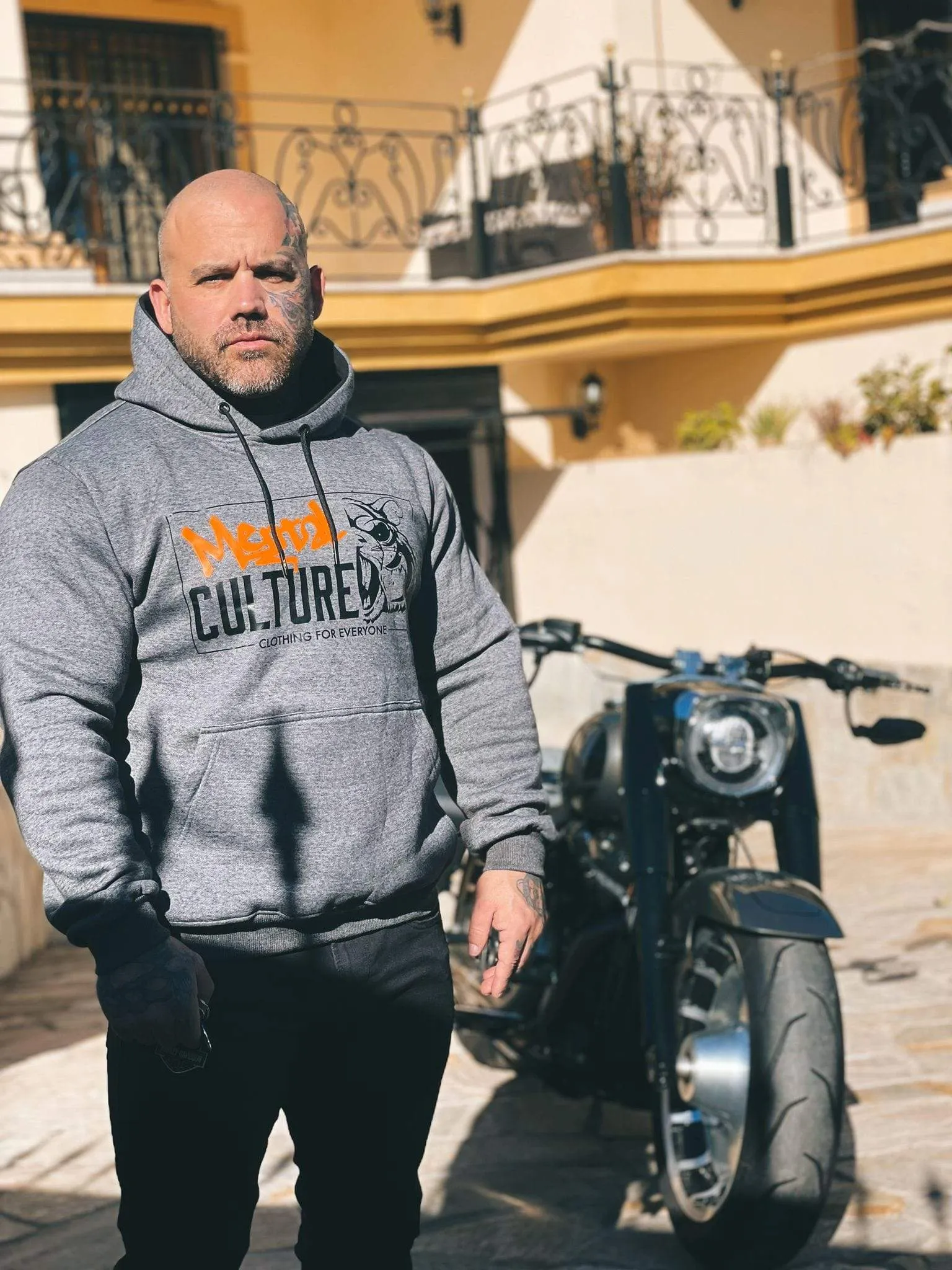 Mental Culture Hoody - Charcoal