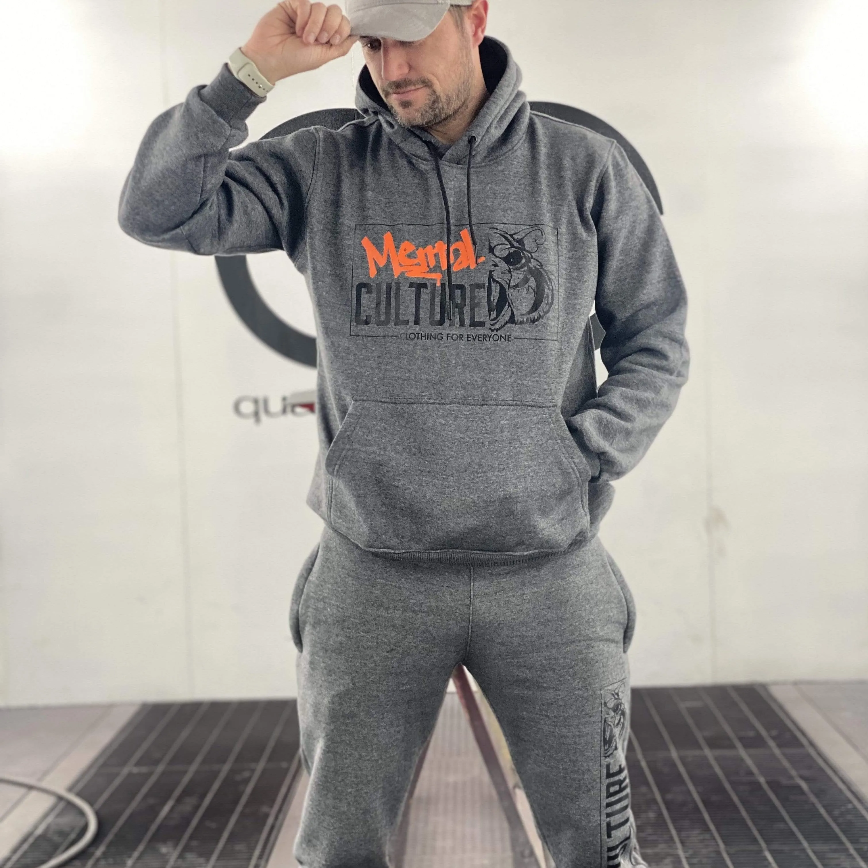 Mental Culture Hoody - Charcoal