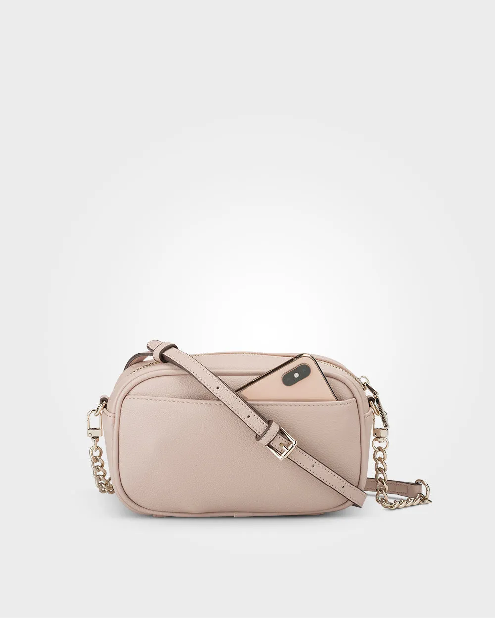 Mini Monica Camera Crossbody Bag   Chain Strap