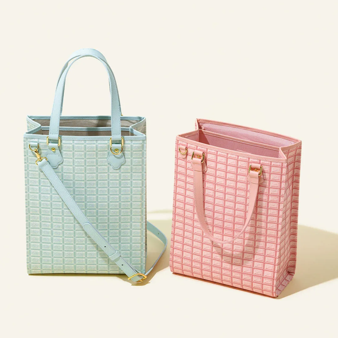 Mint Chocolate Square Tote Bag【Japan Jewelry】