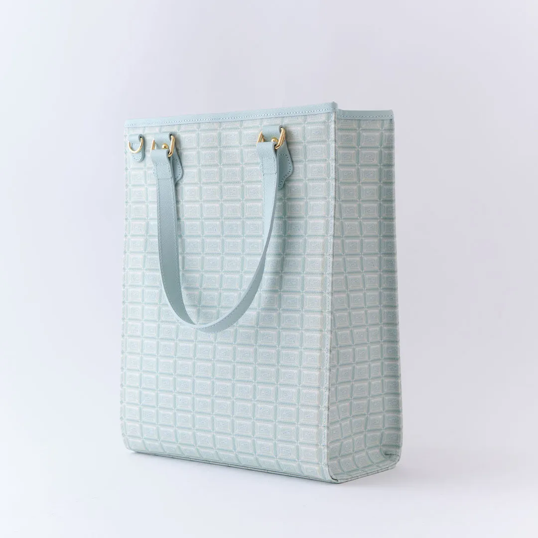 Mint Chocolate Square Tote Bag【Japan Jewelry】