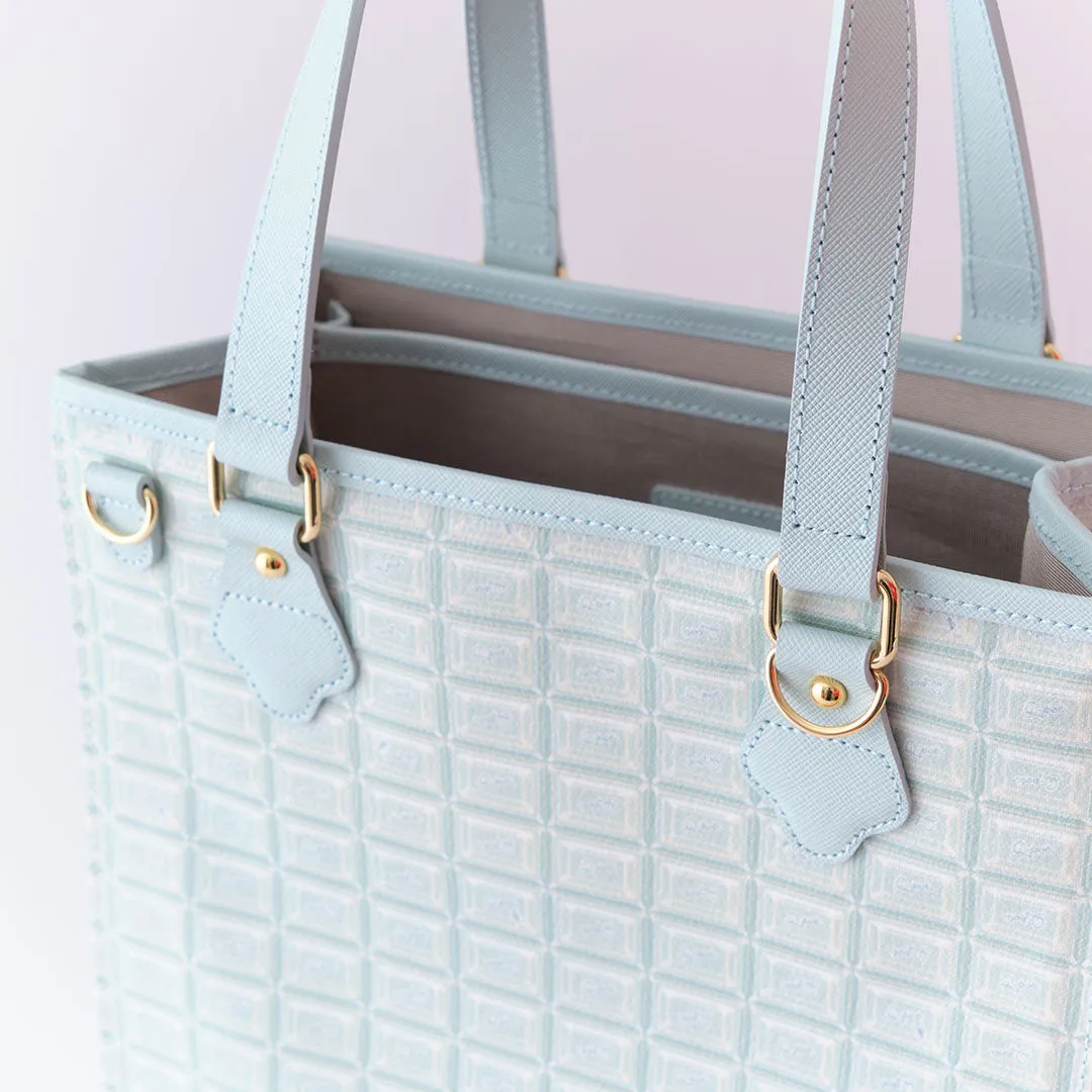 Mint Chocolate Square Tote Bag【Japan Jewelry】