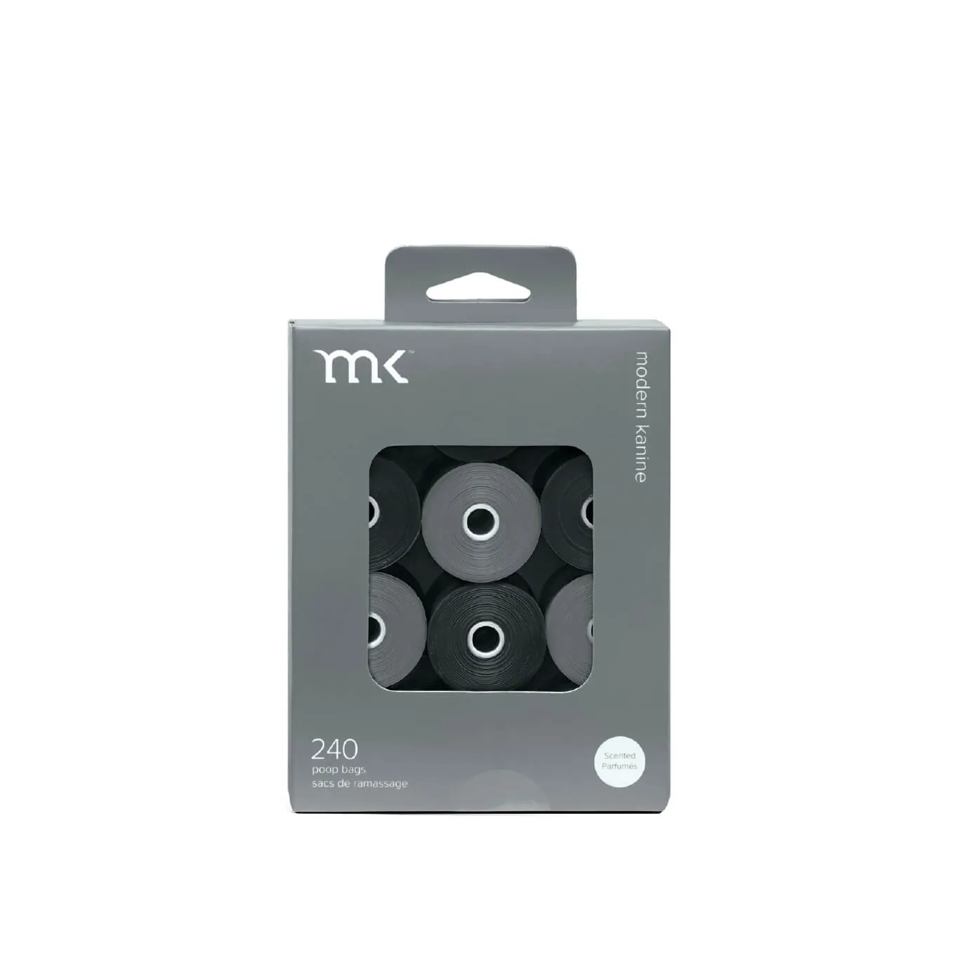 Modern Kanine® 240-Count Poop Bags | Black & Grey