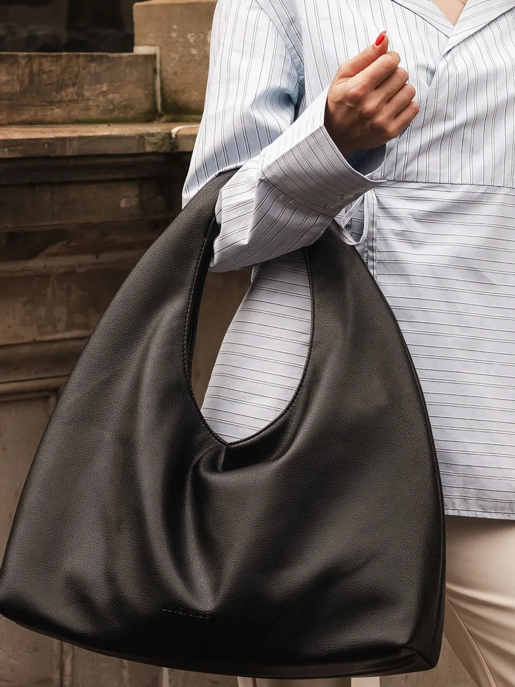 Monaco Shoulder Bag : Black