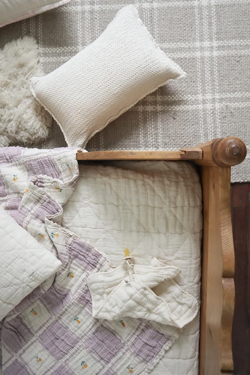 NEW GRAIN QUILTED BLANKET || TWIN
