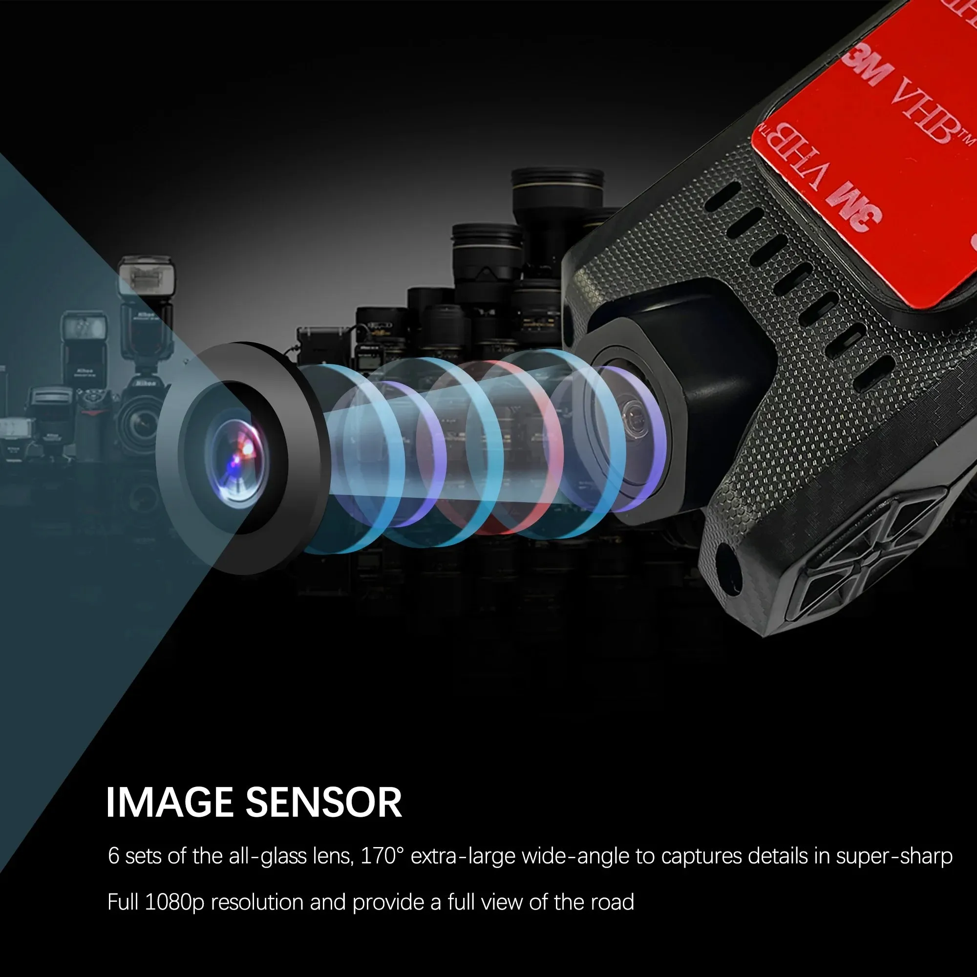 New Retails $90  USB 1080P HD Dash Camera Car DVR Night Vision 170 Wide Angle Road Video Recorder Support ADAS Loop Recording