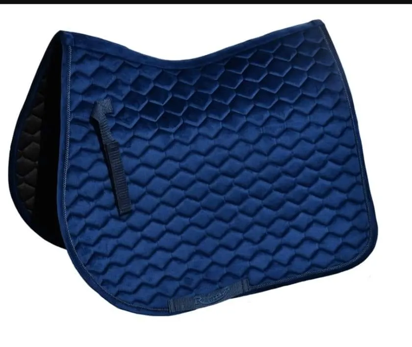 New rhinegold velvet hexagon saddle pad FREE POSTAGE🟢